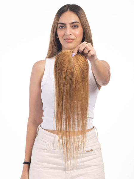 Silk Toppers Large Light Golden Brown (4x4)