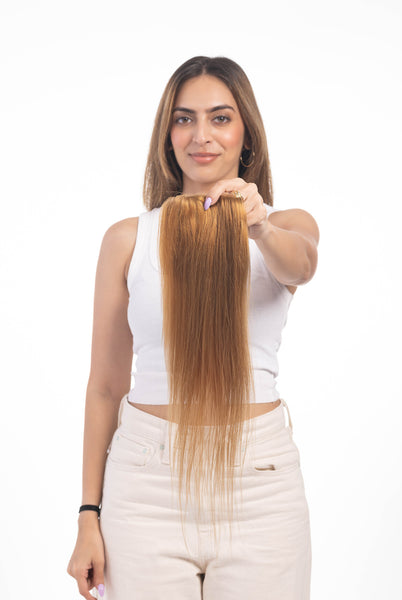 Lace Toppers Large Light Golden Brown (4x4)