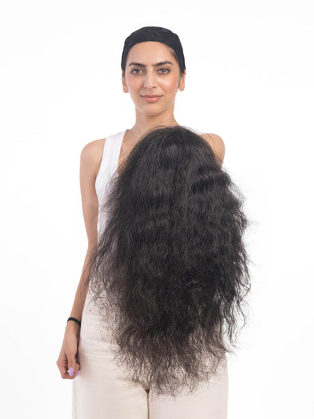 Silk Based Wigs (Curly) Dark Brown