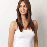 Face Framing Topper Medium Chocolate Brown