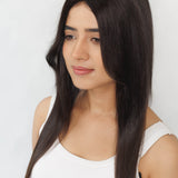 Face Framing Topper Natural Black