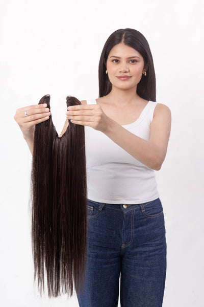 U Shape Volumiser Dark Brown