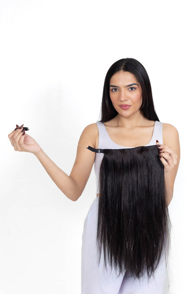 Halo Hair Extensions Dark Brown