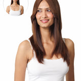 Face Framing Topper Medium Chocolate Brown