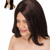 Face Framing Topper Dark Brown