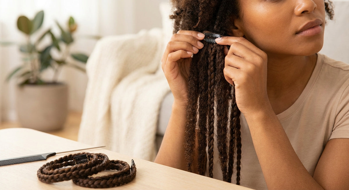 How to add clip-in braids without damaging your hair