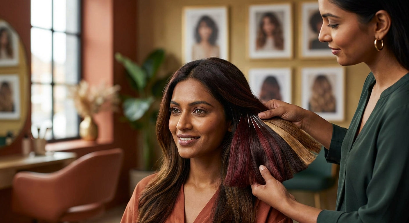 Best hair colour for dark Indian skin tones: a complete shade guide