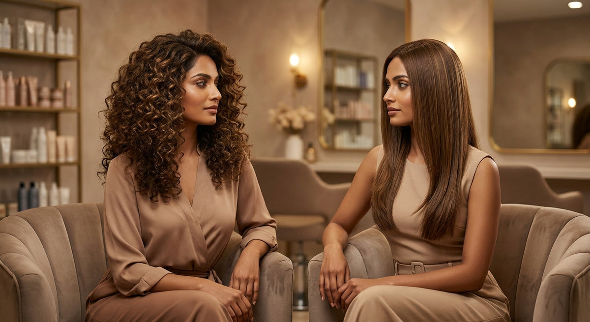 Silk-based wigs for Indian women: curly vs straight — which to choose?