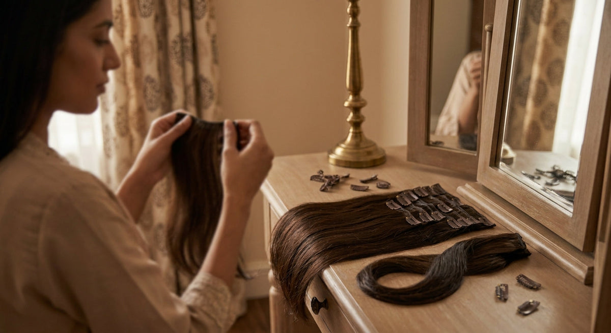Best clip-in hair extensions for thin hair in India: tried and ranked
