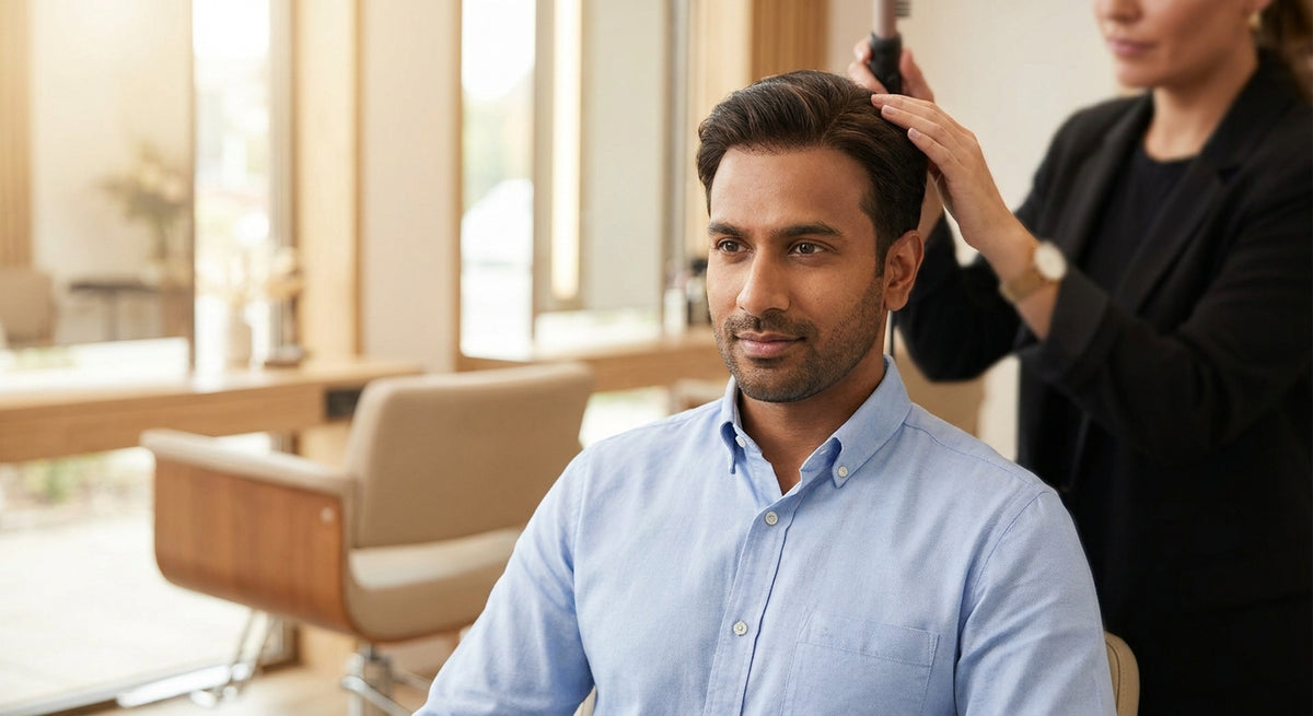 Best invisible hair patch for crown thinning in India