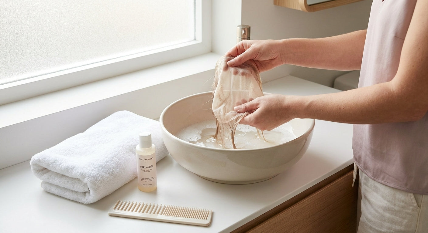 How to care for a silk hair topper at home without ruining it