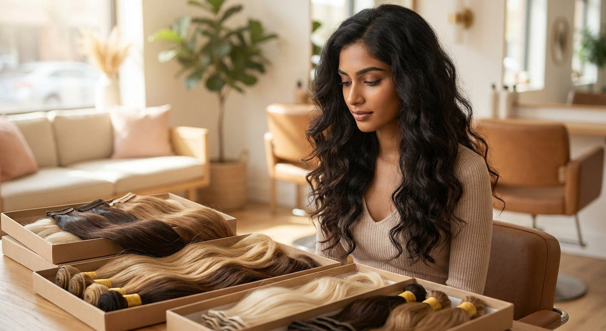 Best human hair extensions for Indian hair texture: a complete guide
