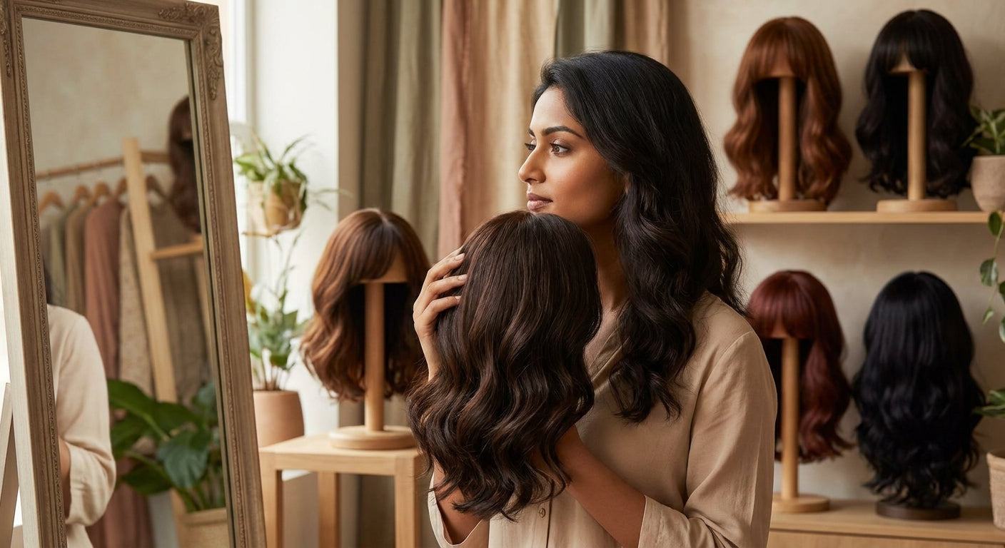 How to choose the right wig for your Indian skin tone