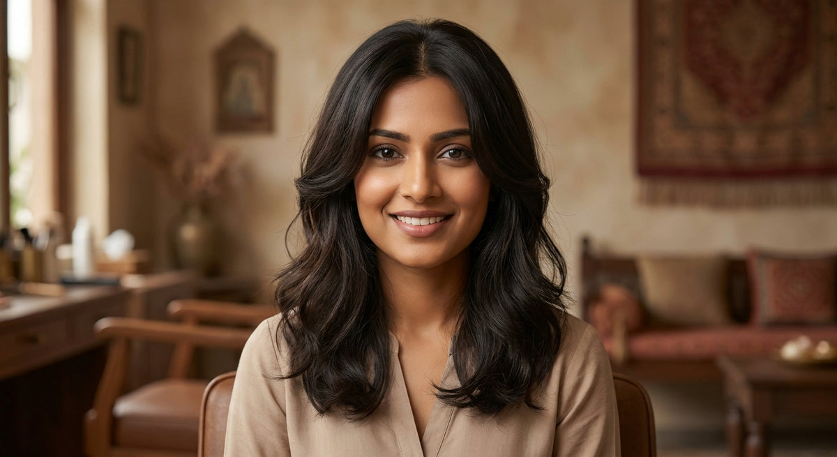 Best face-framing topper for a square face — Indian women's guide