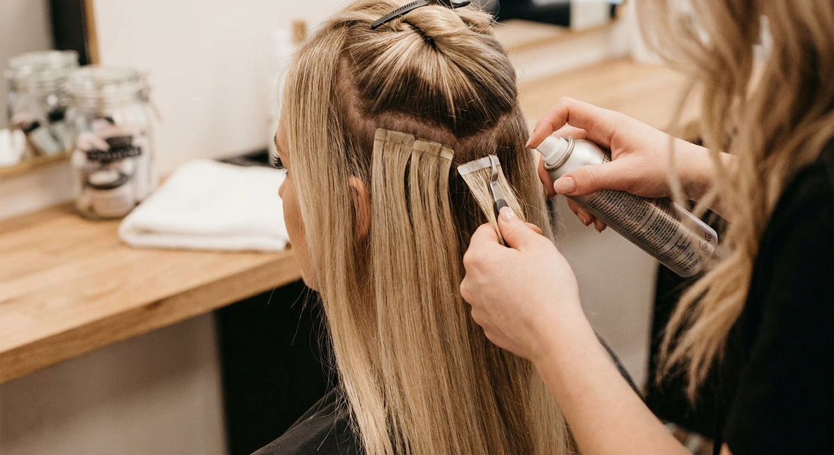 How to remove tape-in extensions without damaging your hair