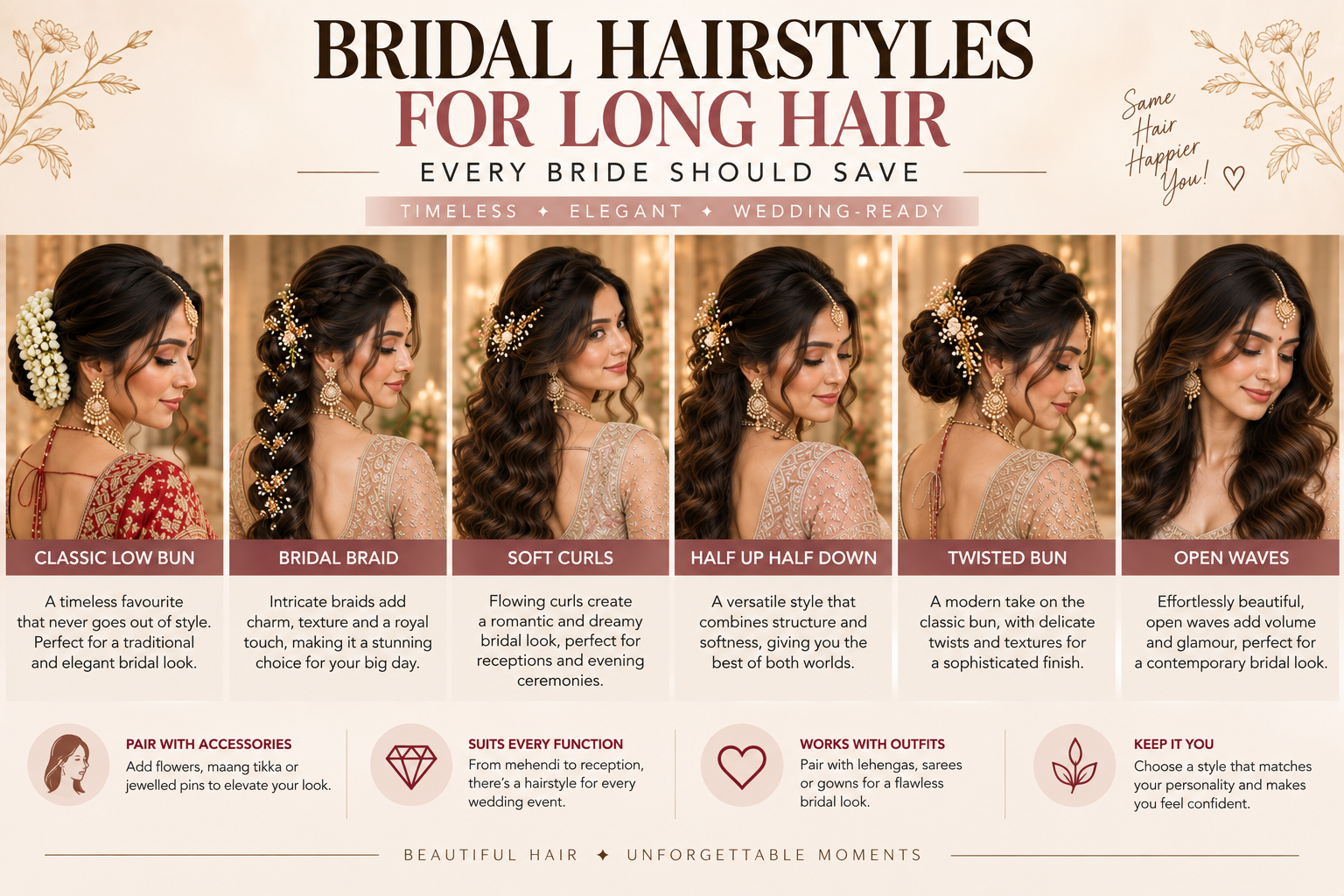 15 Bridal Hairstyles for Long Hair Every Bride Should Save