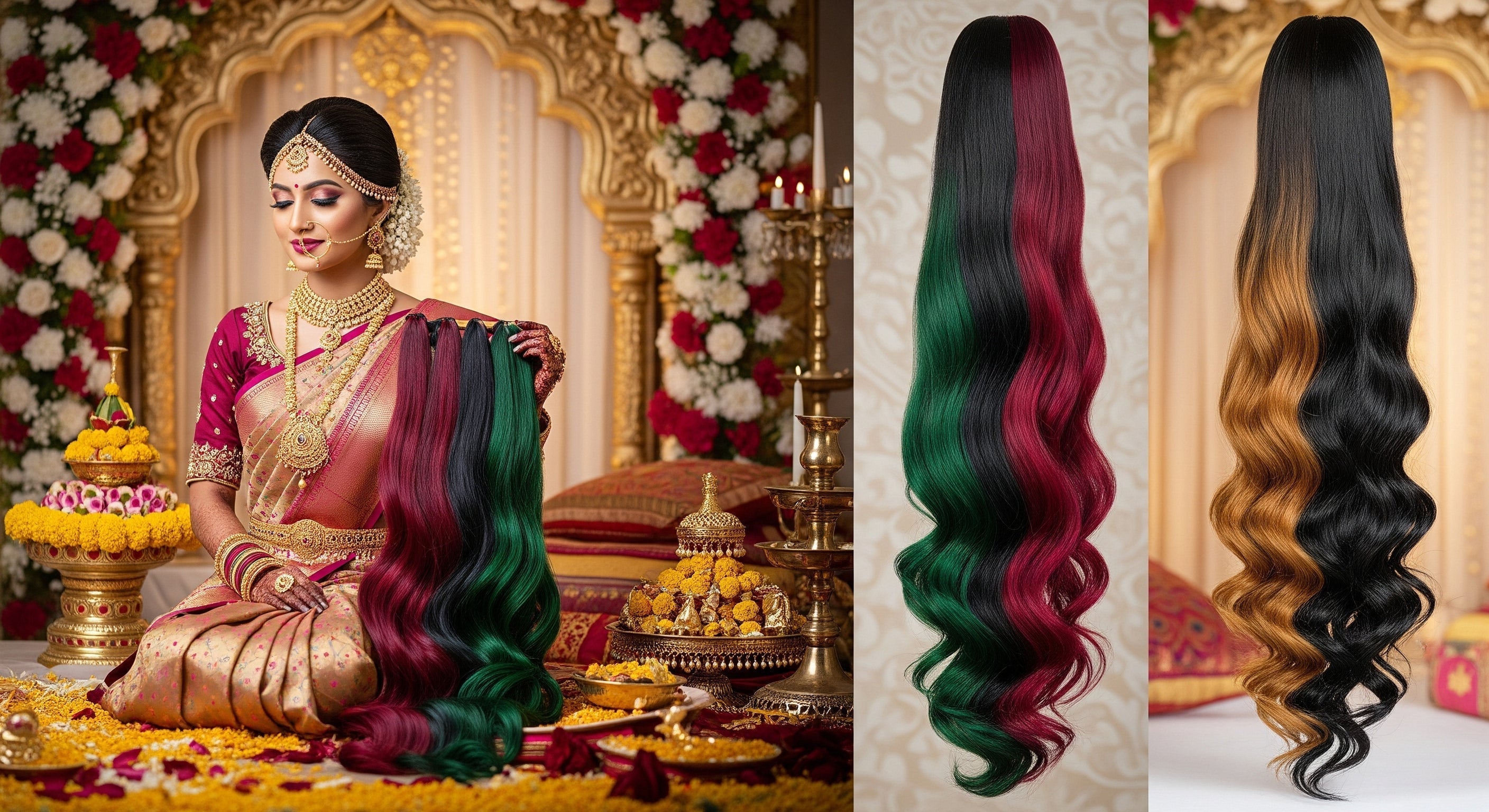 Hair Extensions for Indian Weddings: What to Choose?