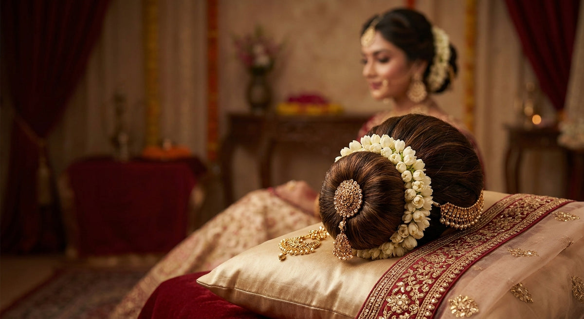 Best clip-on bun for bridal look India