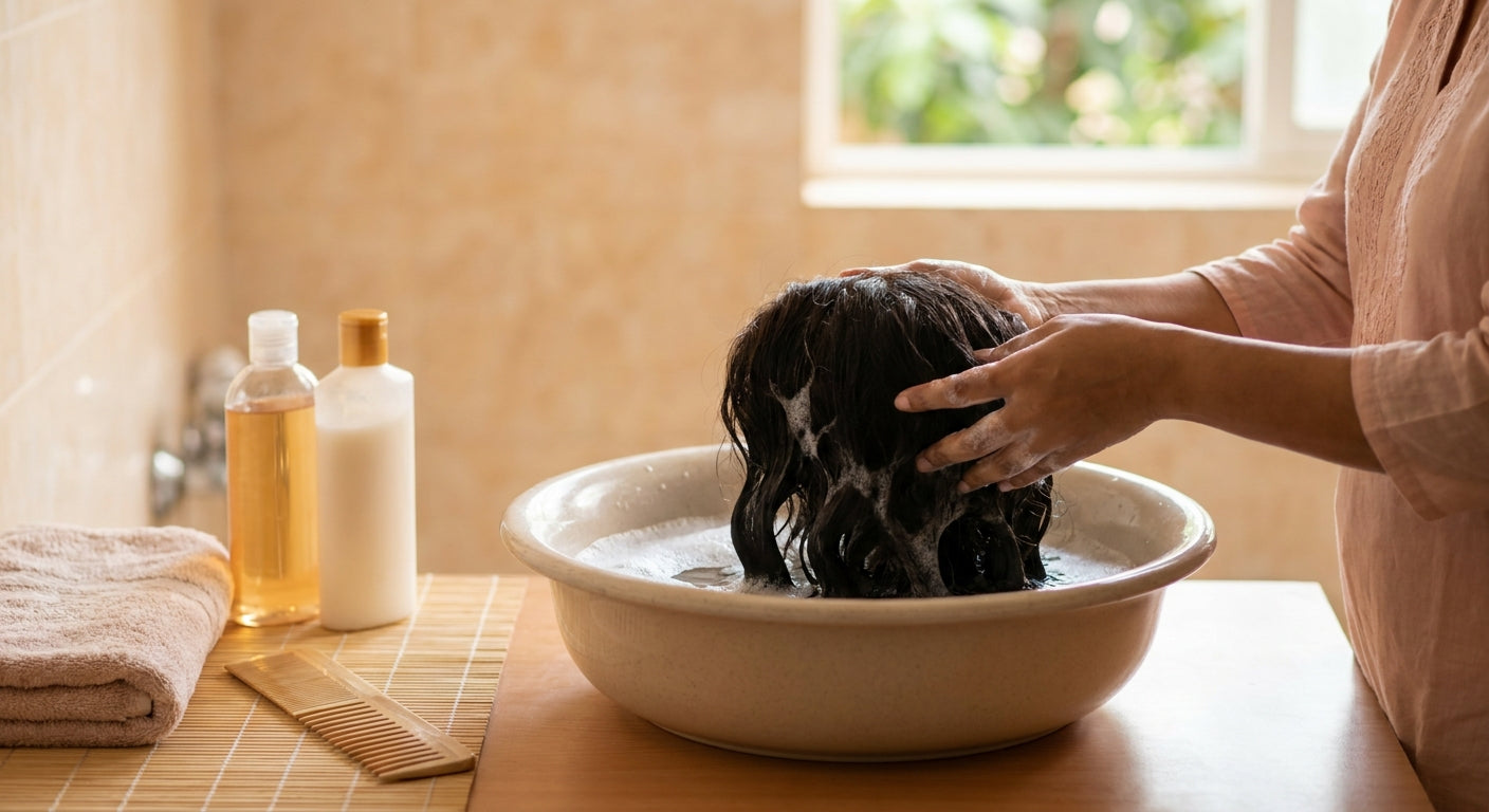 How to wash and maintain a human hair wig at home in India