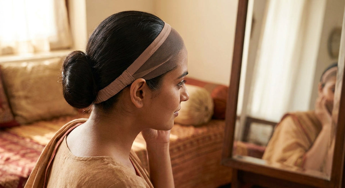 Elastic frontal topper for hairline coverage in India: what to know