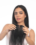 Silk Toppers Large Natural Black (4x4)