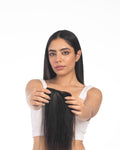 Lace Toppers Large Natural Black (4x4)
