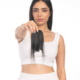 Clip in Bangs (small) Natural Black