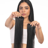 2 Clip Side Patches Natural Black (Pair)
