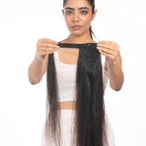 Wrap Around Ponytail Extensions Natural Black