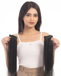 2 Clip Side Patches Dark Brown(Pair)