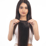 Lace Toppers Large Dark Brown (4x4)