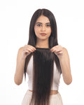 Lace Toppers Large Dark Brown (4x4)