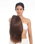 Silk Based Wigs Medium Chocolate Brown