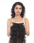 4 Clip Volumizer (Curly) Dark Brown