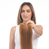 Lace Toppers Large Light Golden Brown (4x4)