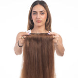 4 Clip Volumizer Light Golden Brown