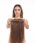 4 Clip Volumizer Light Golden Brown