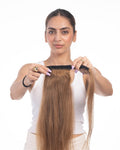 Wrap Around Ponytail Extensions Light Golden Brown