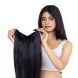 Halo Hair Extensions Natural black