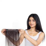 Receding Hairline Band With Elastic Natural Black