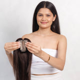 Face Framing Topper Dark Brown