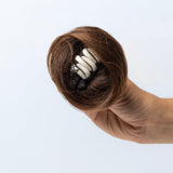 Clip On Bun - Medium Chocolate Brown