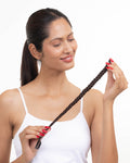 Braid Tie Medium Chocolate Brown