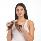 Front Fringe Medium Chocolate Brown