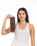 1 Clip Invisible Patch Medium Chocolate Brown