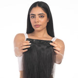 4 Clip Volumizer Natural Black