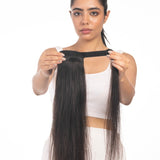 Wrap Around Ponytail Extensions Natural Black