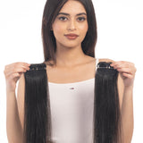 2 Clip Side Patches Dark Brown(Pair)