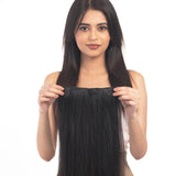 4 Clip Volumizer Dark Brown