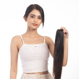 Ponytail Clutcher Dark Brown